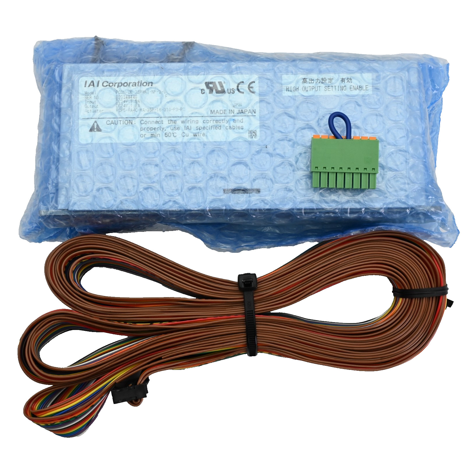 IAI Corporation PCON-CB-35PWAI-NP-2-0 Position Controller w/ Ribbon Cable