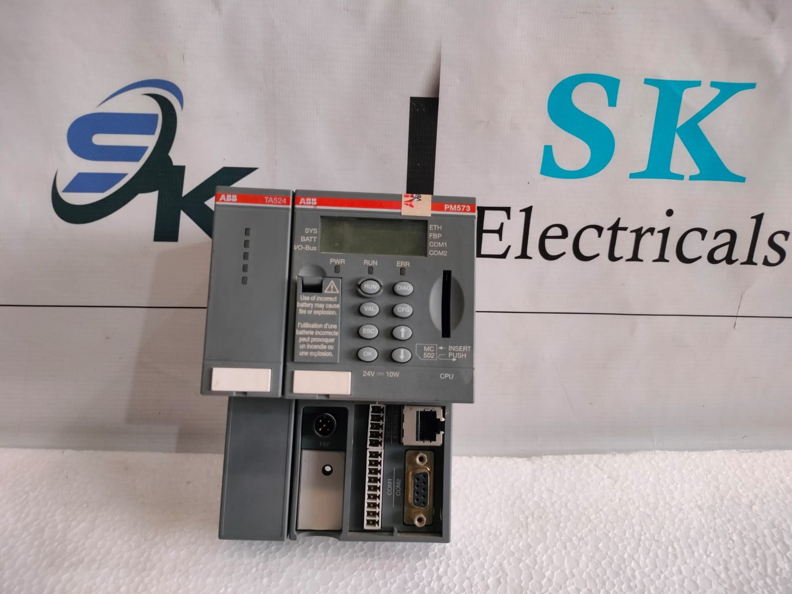 ABB PM573-ETH 1SAP130300R0271 CPU 512KB Ethernet
