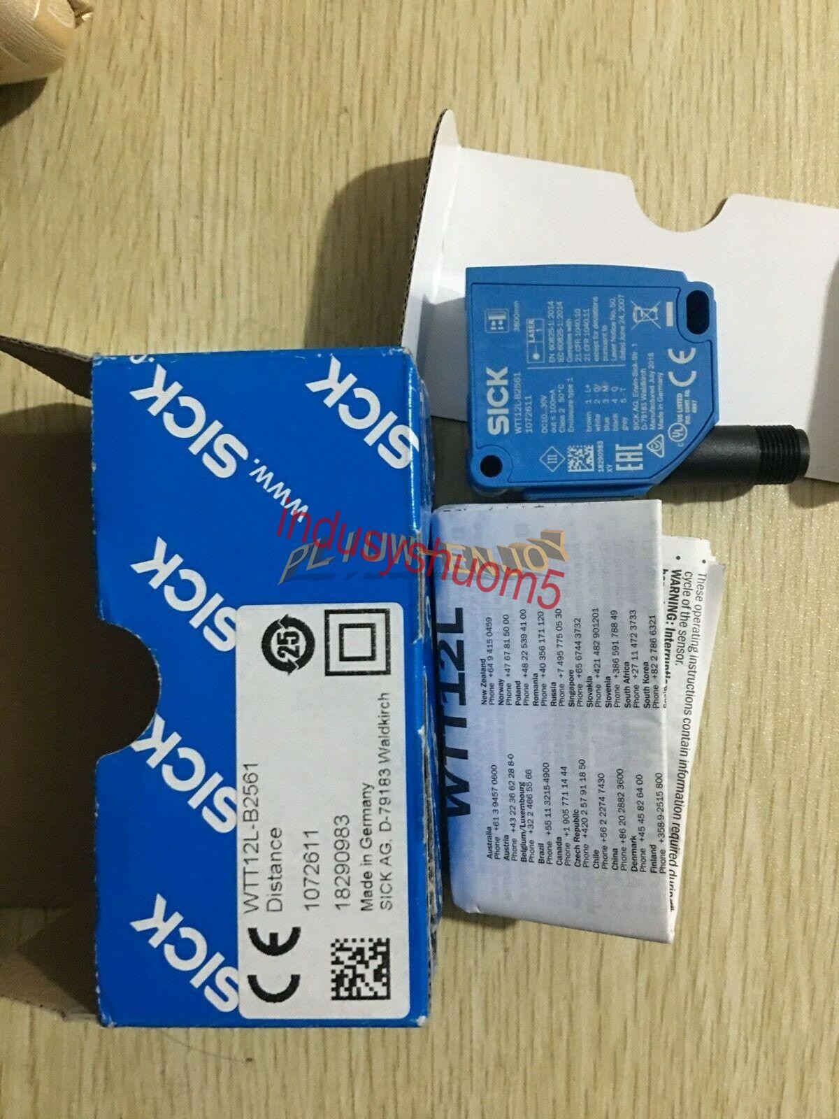 1PC NEW SICK Laser Photoelectric Sensor WTT12L-B2561 1072611