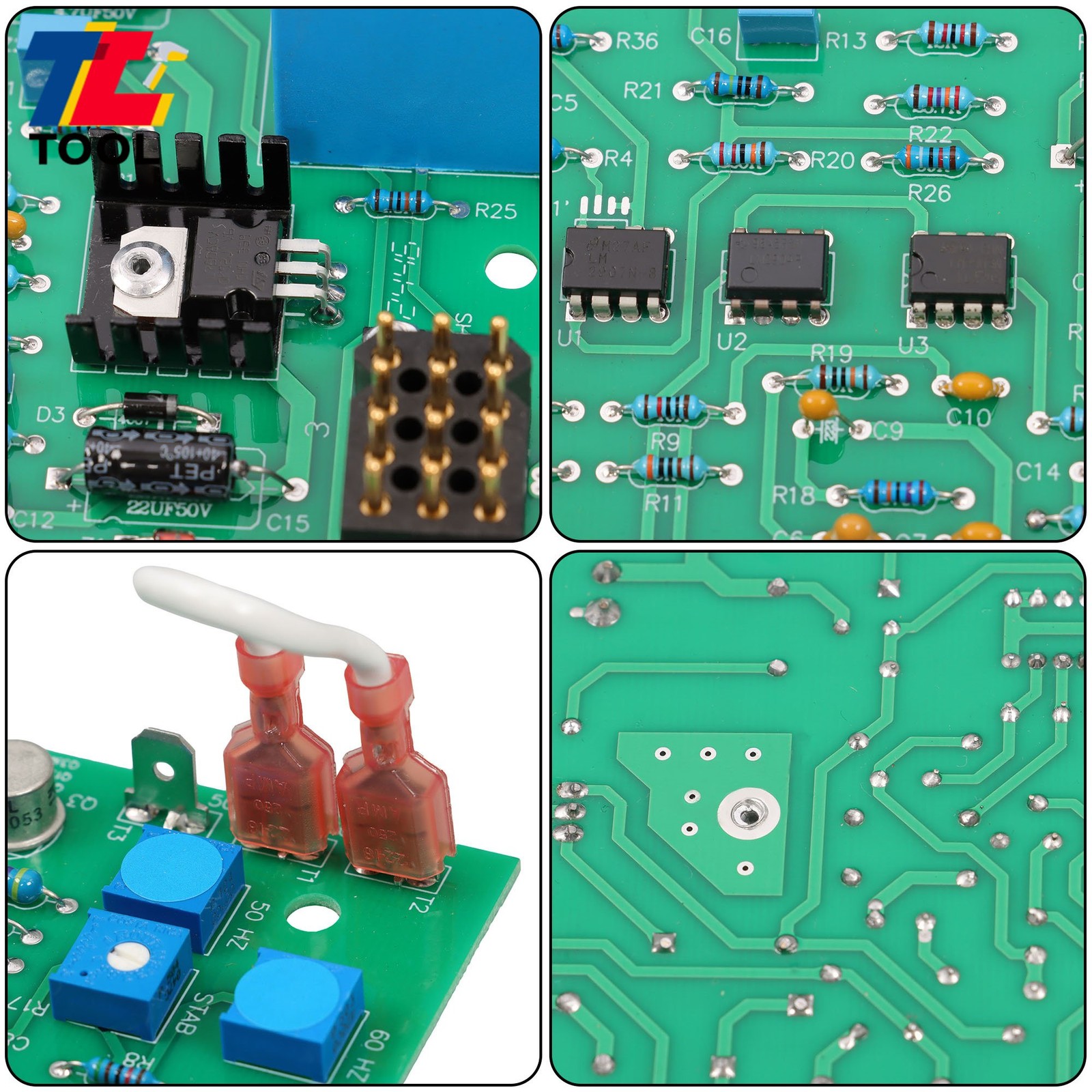 Control Panel Voltage Regulator AVR C-255670 Overload Surge Protection Circuit
