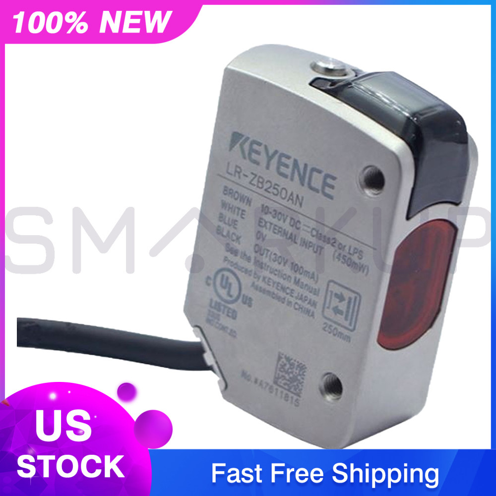 New In Box KEYENCE LR-ZB250AN CMOS Laser Sensor