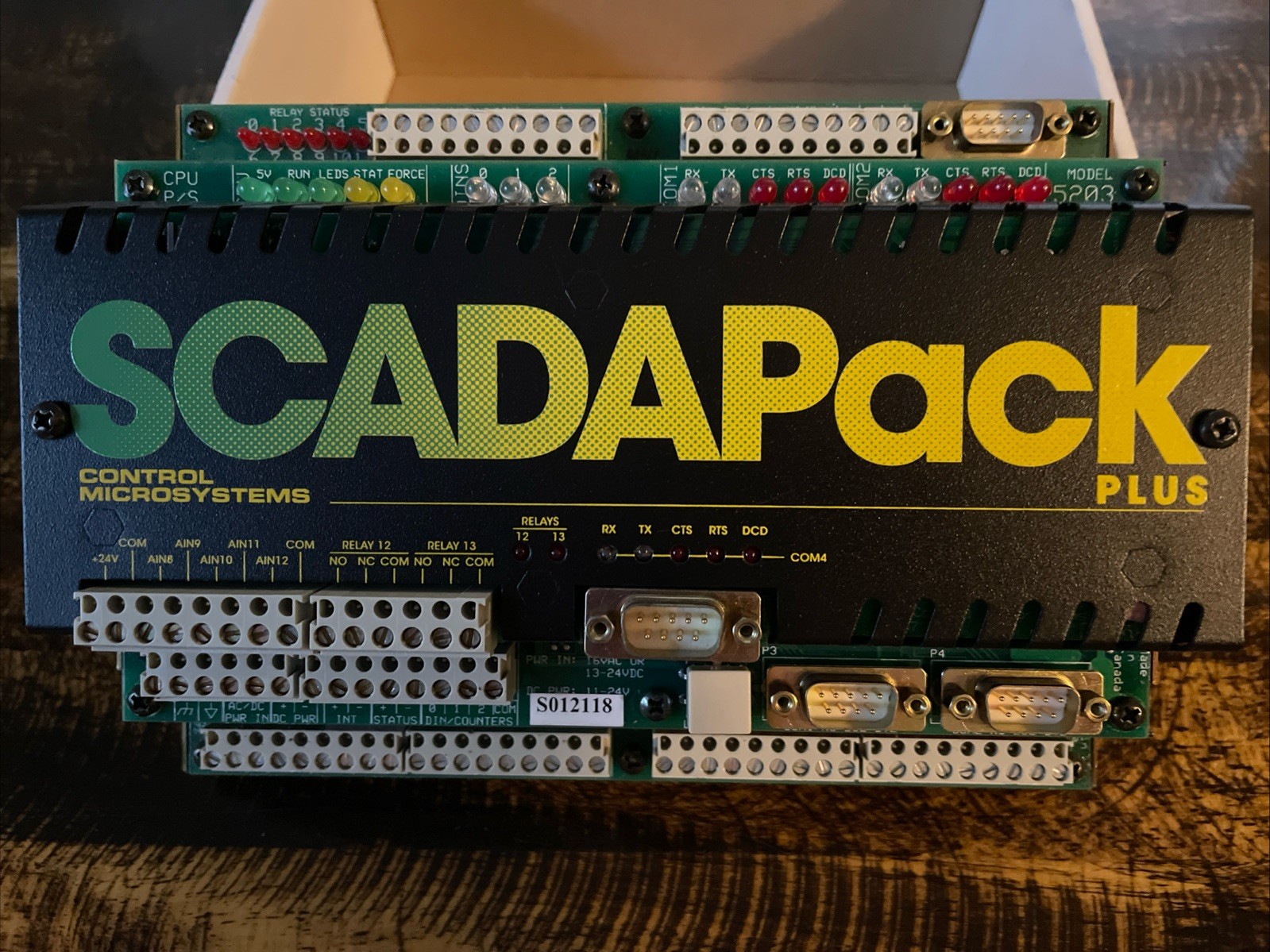 Control Microsystems SCADAPACK PLUS P3-100-01-1-1 Model 5203 And 5601