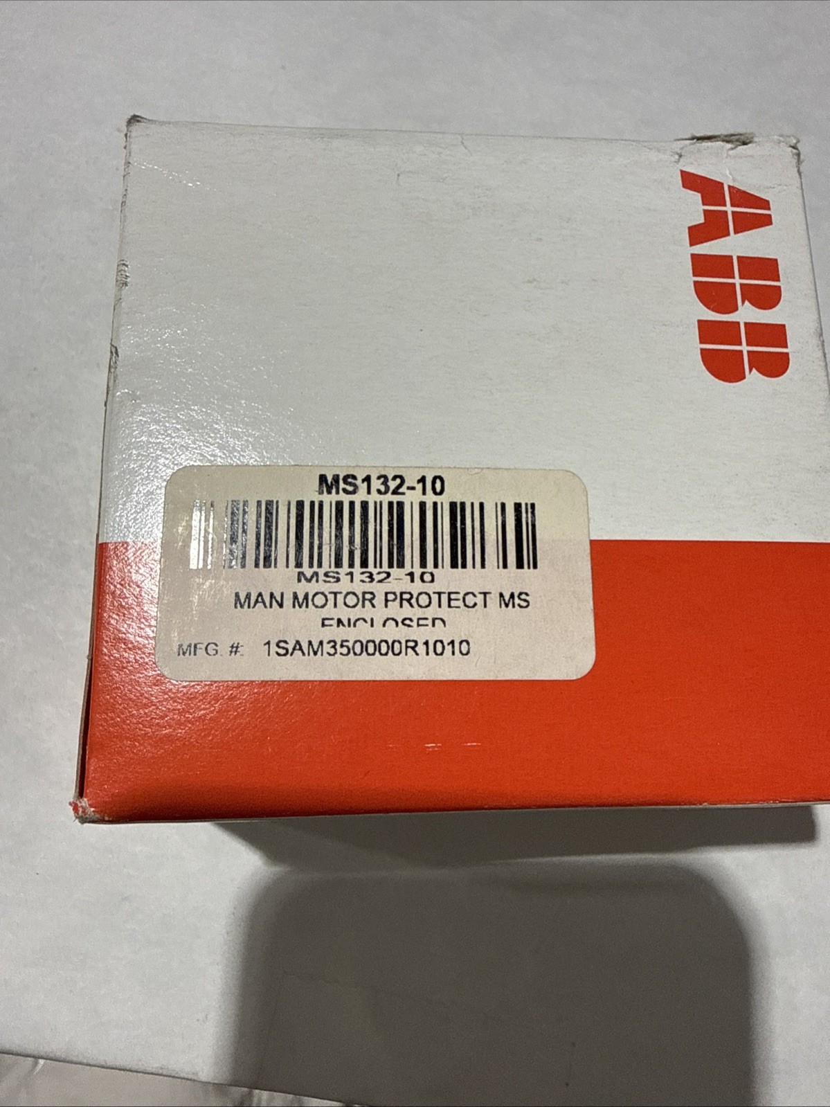 NEW* ABB MS132-10 (6.3-10A) Motor Protection Circuit Breaker Free US shipping