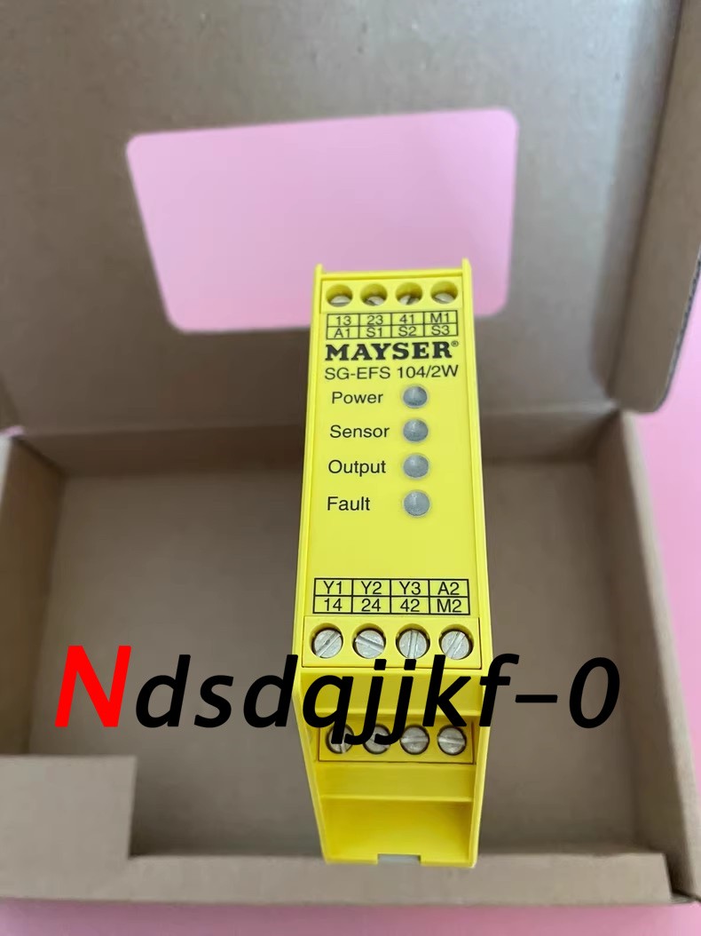 1PCS MAYSER SG-EFS-104/2W Safety relay Brand New SG-EFS-104/ Free Shipping DHL