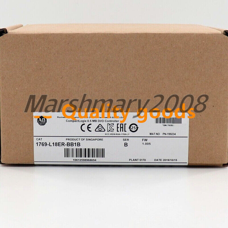 1PC NEW Allen-Bradley 1769-L18ER-BB1B CompactLogix 0.5MB DI/O Fast Shipping