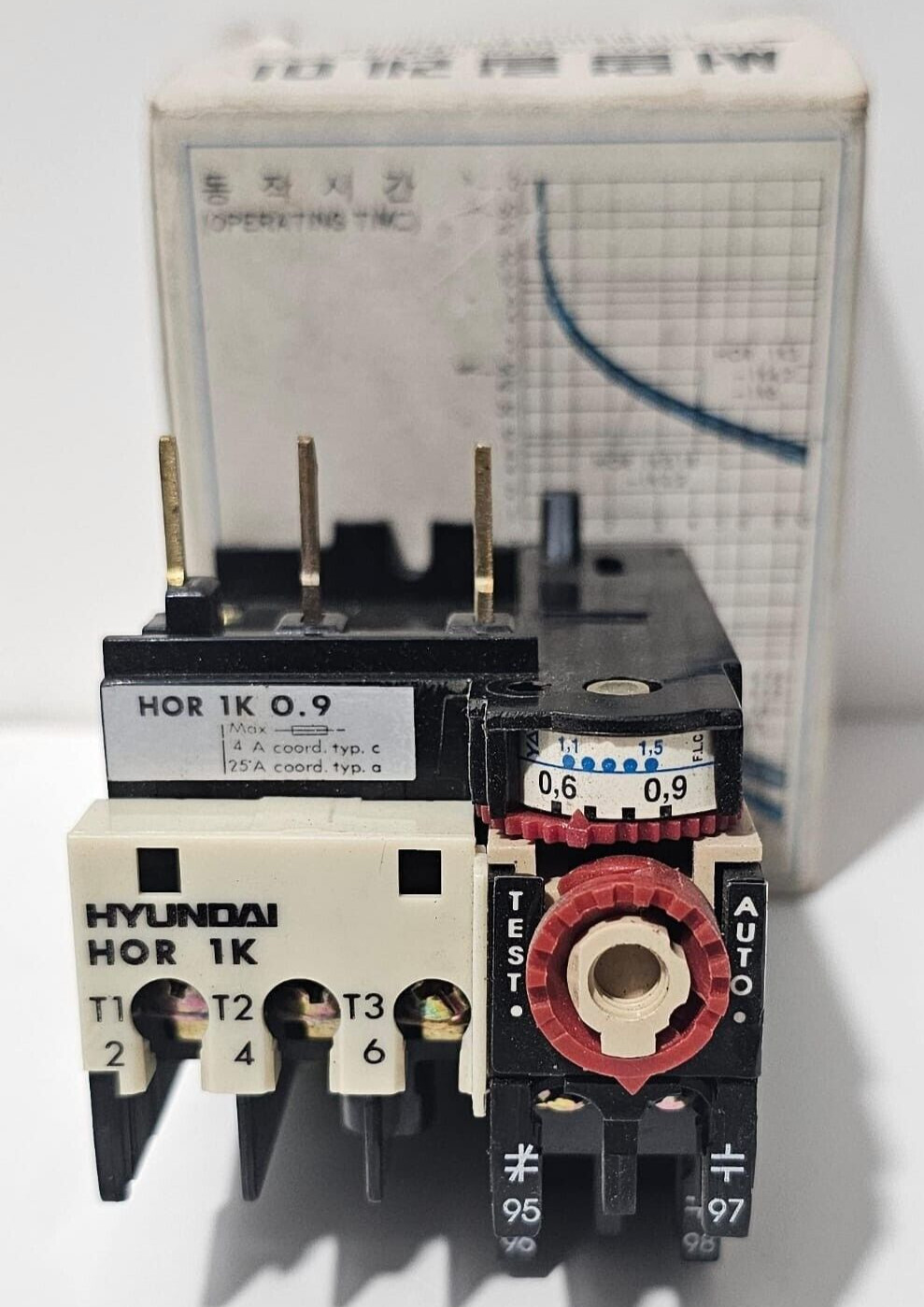 Hyundai HOR1K0.9 / HOR1K,0.9 THERMAL OVERLOAD RELAY