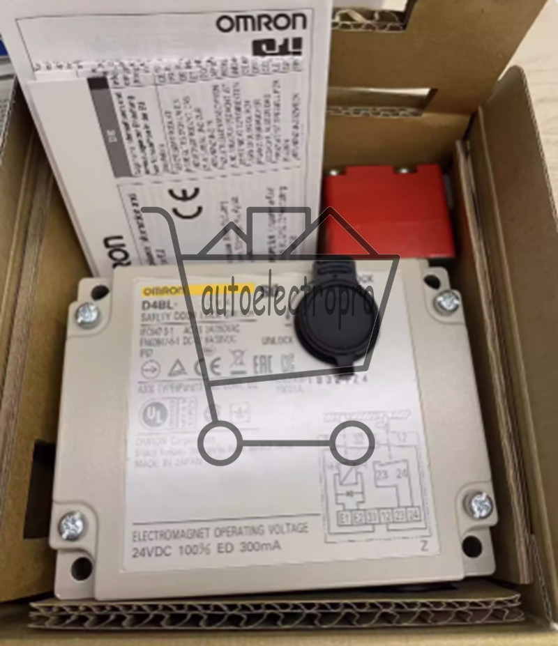 Omron D4BL-2CRA Guard Lock Safety Door Switch Interlock 24VDC IP67