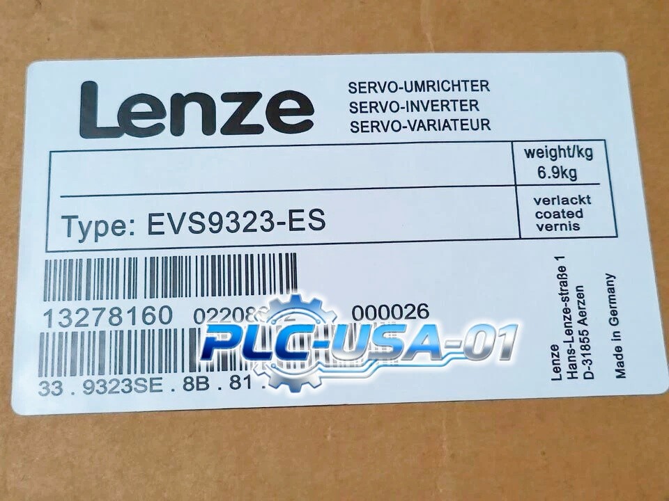 1PCS Brand New Lenze EVS9323-ES EVS9323ES Frequency Converter Fast ship