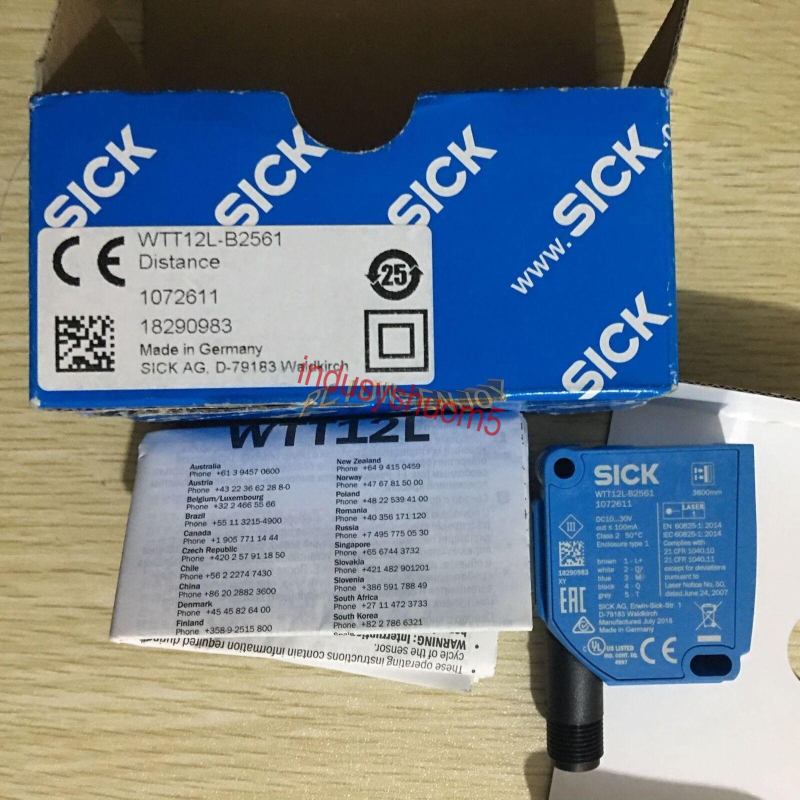 1PC NEW SICK Laser Photoelectric Sensor WTT12L-B2561 1072611