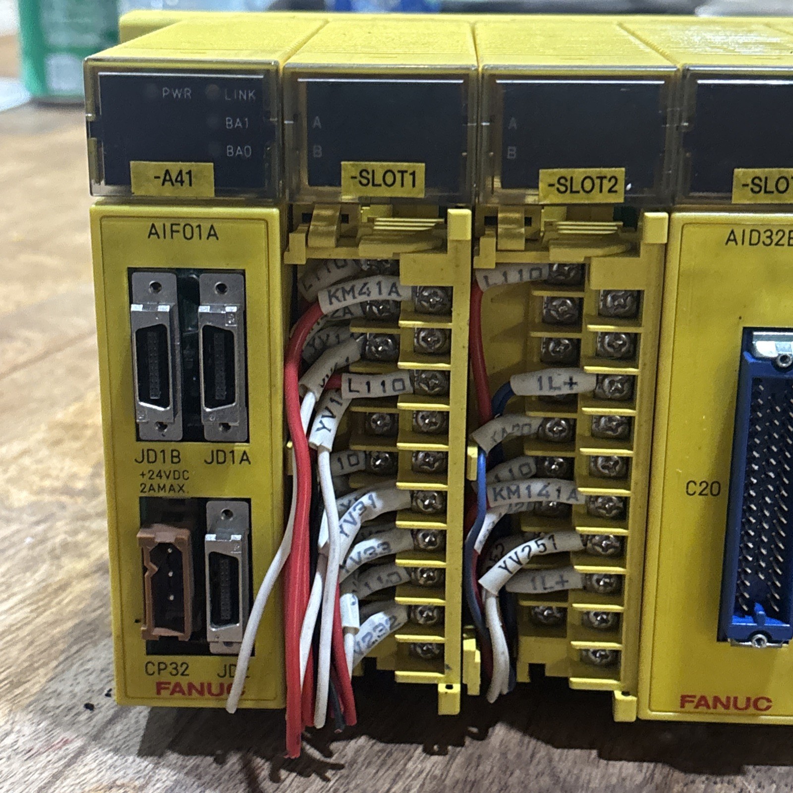 Fanuc Base A03B-0807-C001 Power Supply AlF01A And Modules