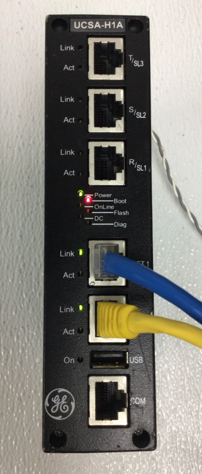 GE Energy IS220UCSAH1A Turbine/Gas Controller – No SD Card