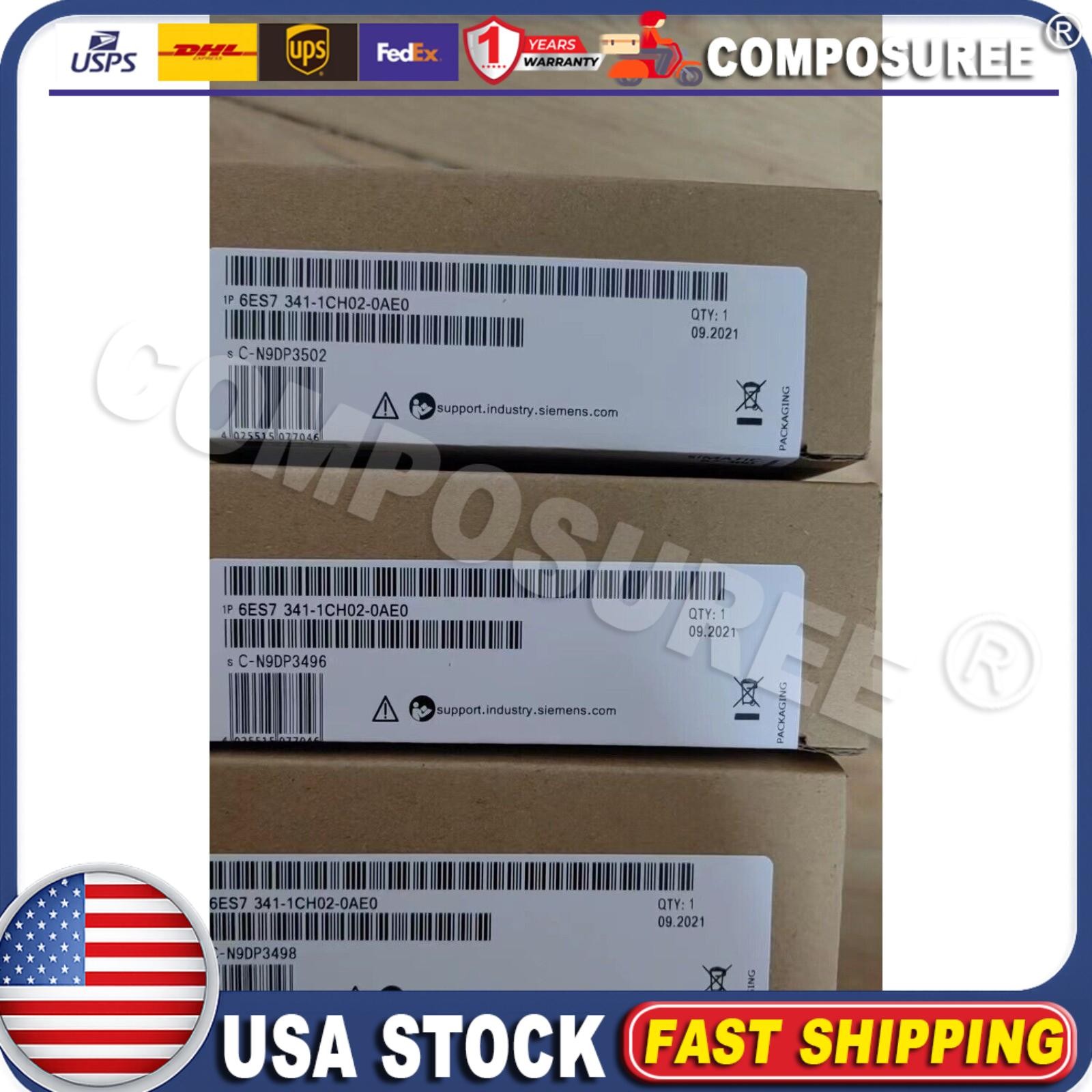 1PCS NEW SIEMENS 6ES7341-1CH02-0AE0 6ES7 341-1CH02-0AE0 Fast delivery
