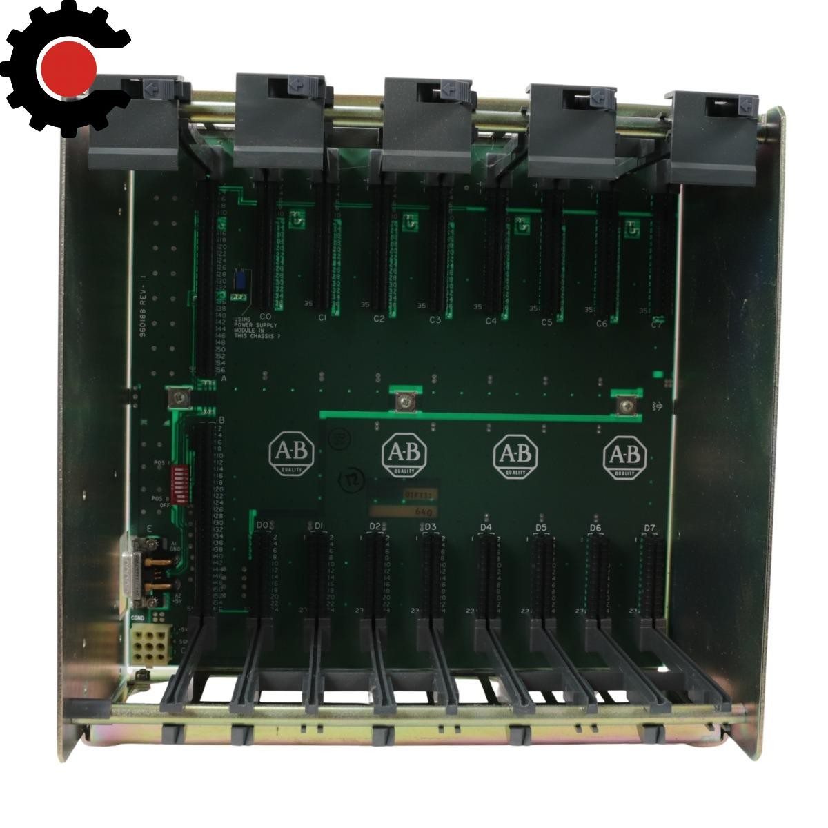 Allen-Bradley 1771-A2B 8-Slot PLC-5 I/O Chassis Back-Panel Mount