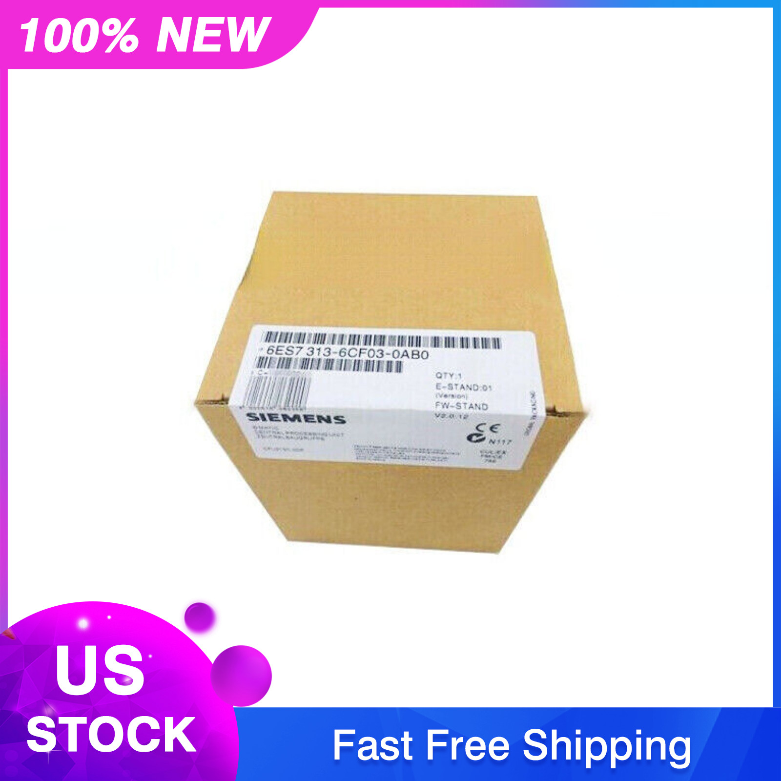 NEW Siemens 6ES7 313-6CF03-0AB0 in box 6ES7313-6CF03-0AB0 fast shipping