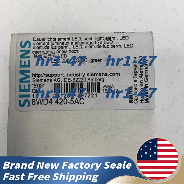 Siemens 8WD4420-5AC Permanent light element LED 24V AC/DC green 8WD44205AC