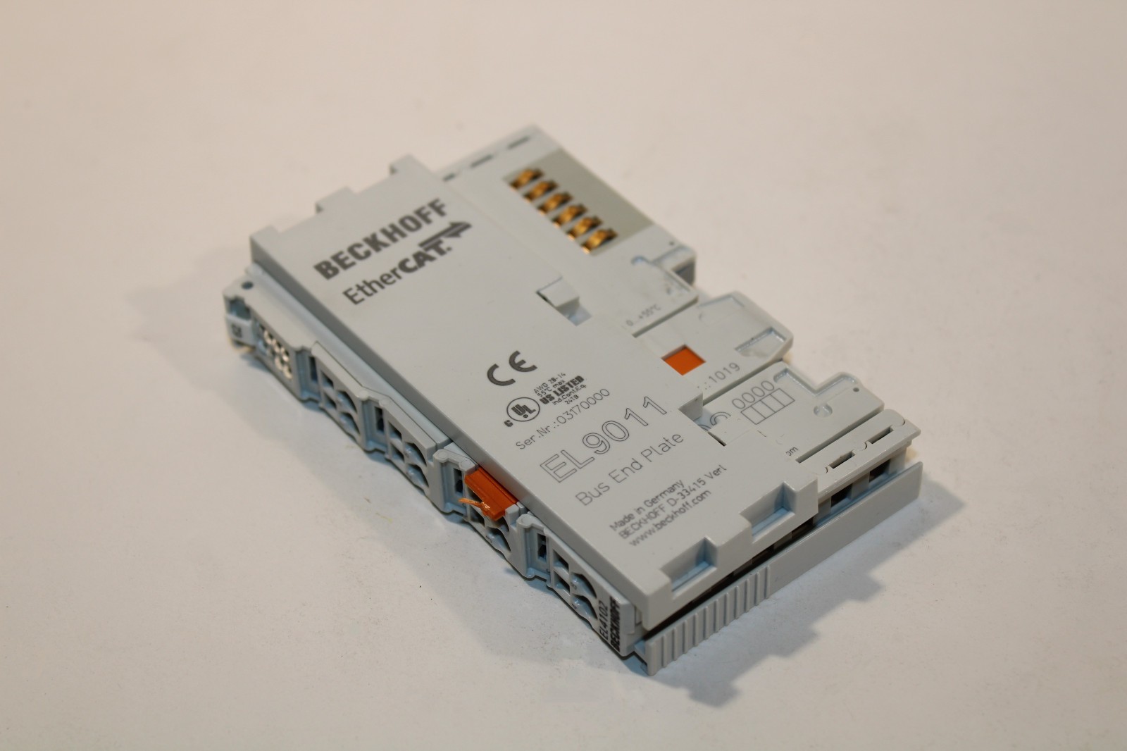 Beckhoff EL4102 Module with EL9011