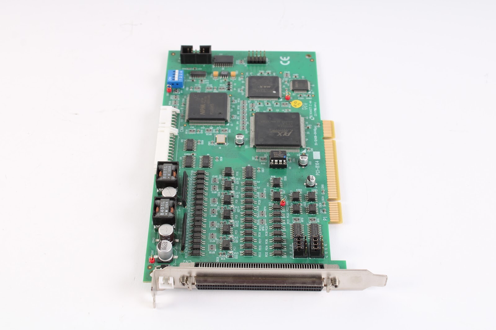 Adlink PCI-8164 4-Axis Motion Controller PCI Card W/1x Cable and 1x Breakout Box