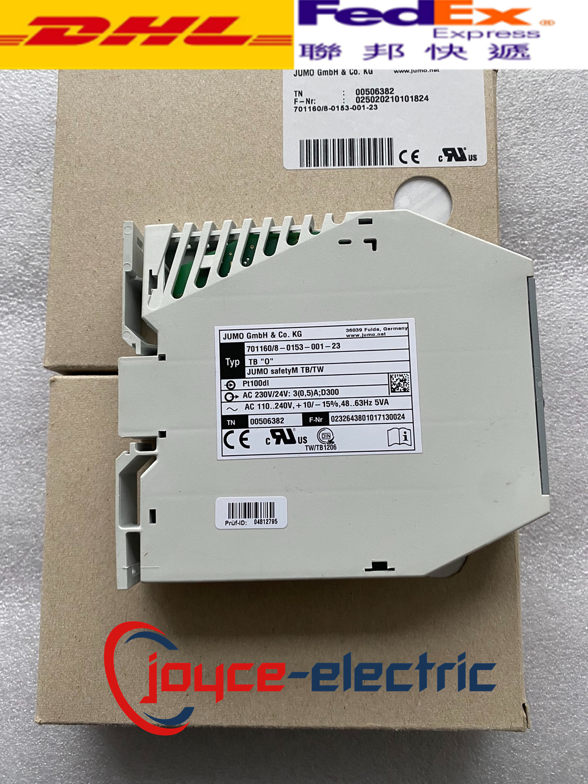 1PCS NEW JUMO 701160/8-0153-001-23 controller DHL or FedEx