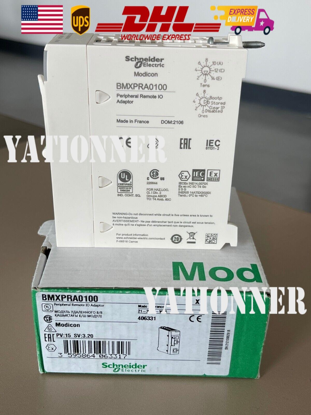 In Stock New BMXPRA0100 Peripheral Remote I/O Adapter Module