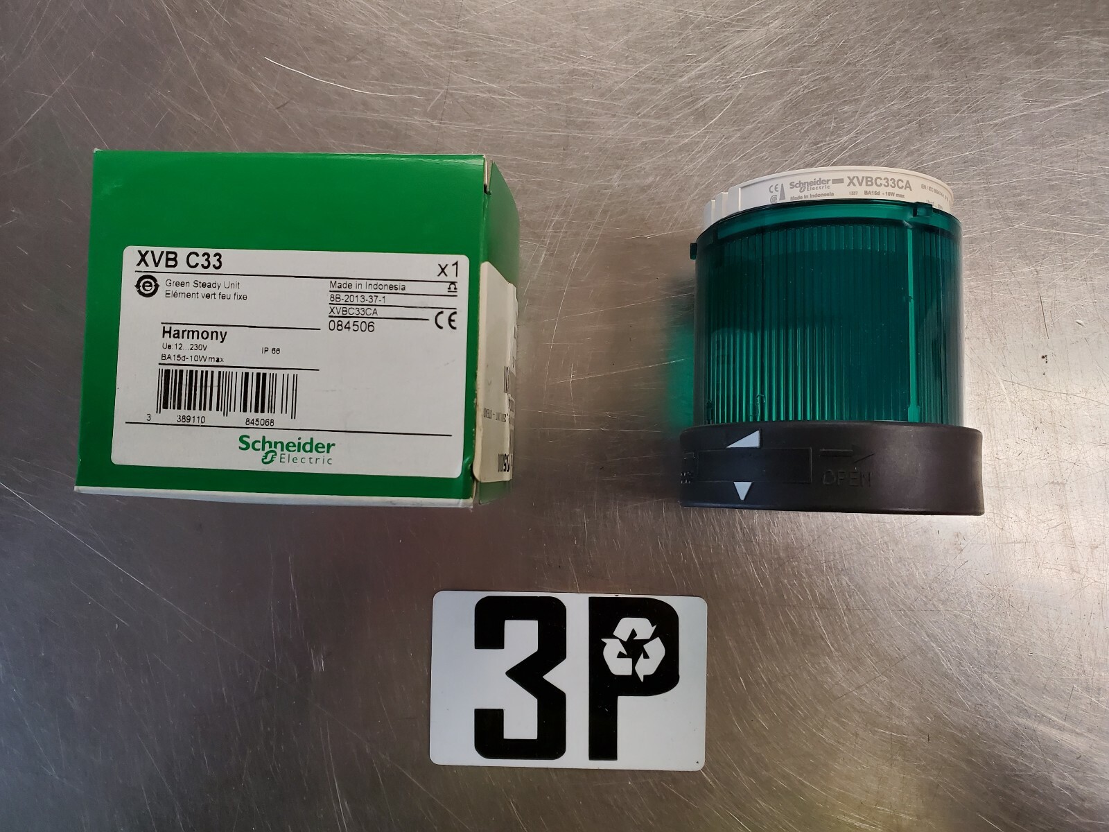 Schneider Electric Green Steady Unit XVBC33 XVB C33