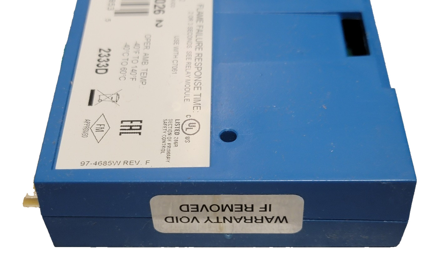 Honeywell R7861 A 1026 Dynamic Self-Check Ultraviolet Amplifier