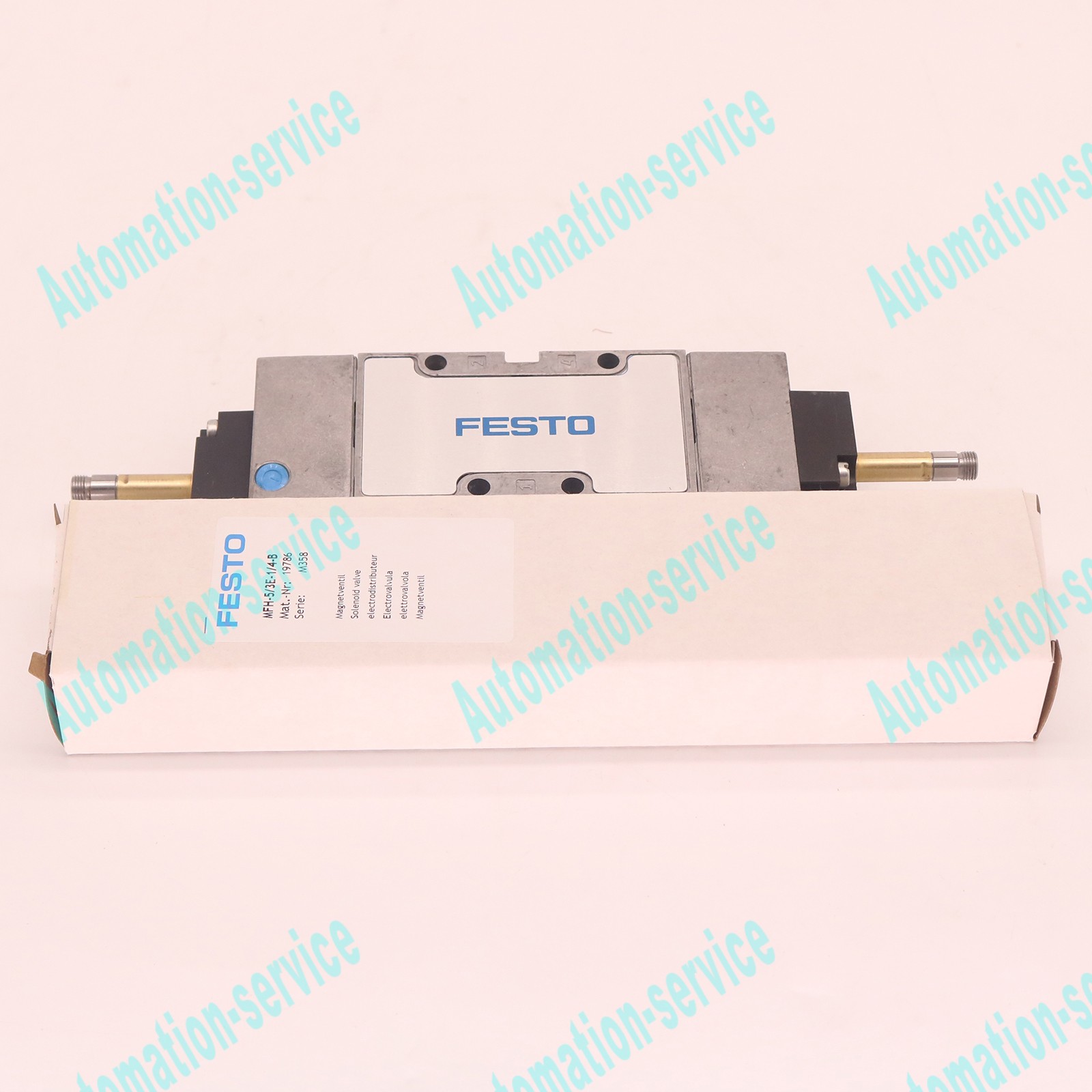 1piece new festo MFH-5/3E-1/4-B 19786 solenoid valve Fast Ship