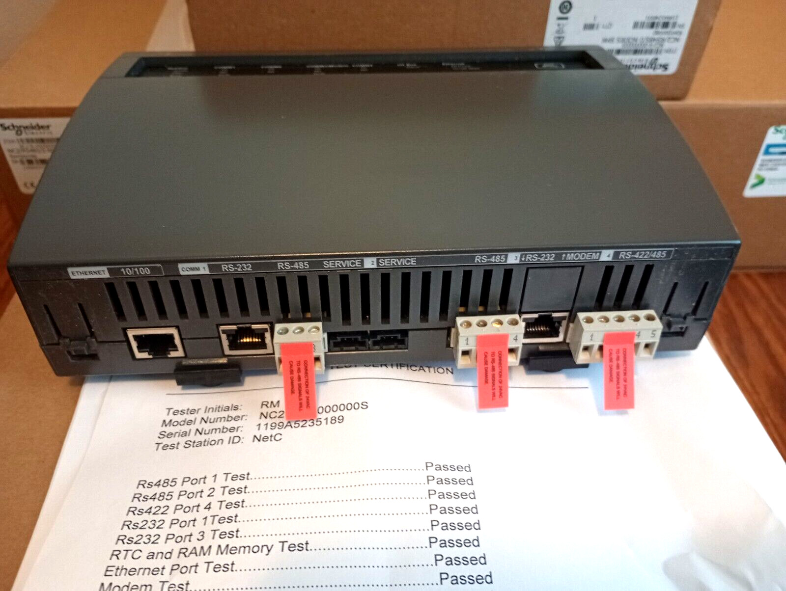 Schneider Electric Andover Continuum NetController II CX9680-S NC2-R-00000000S