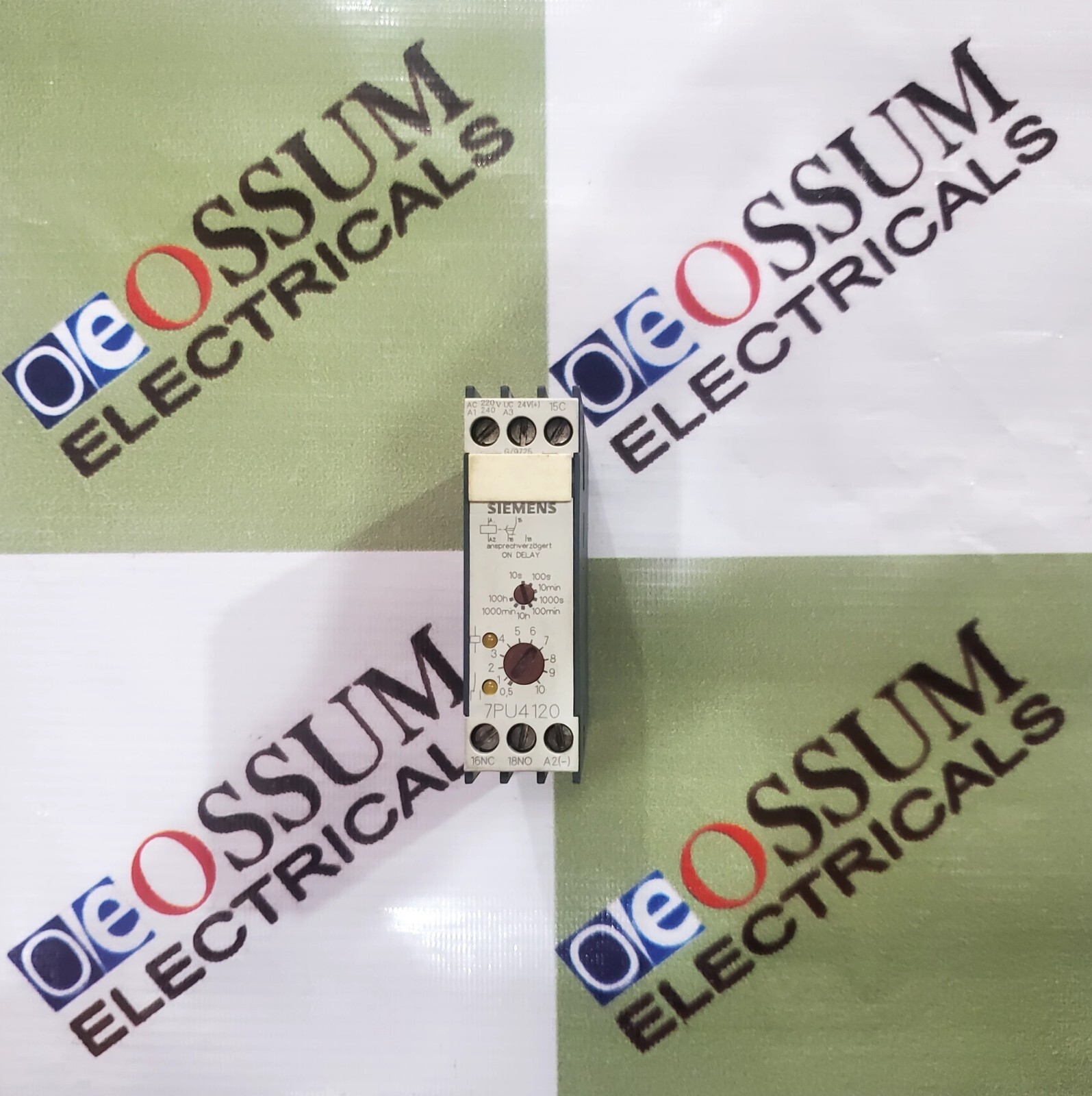 Siemens – 7PU4120-2AN20 / Relay Time Voltage 240VAC FREE FAST SHIPPING