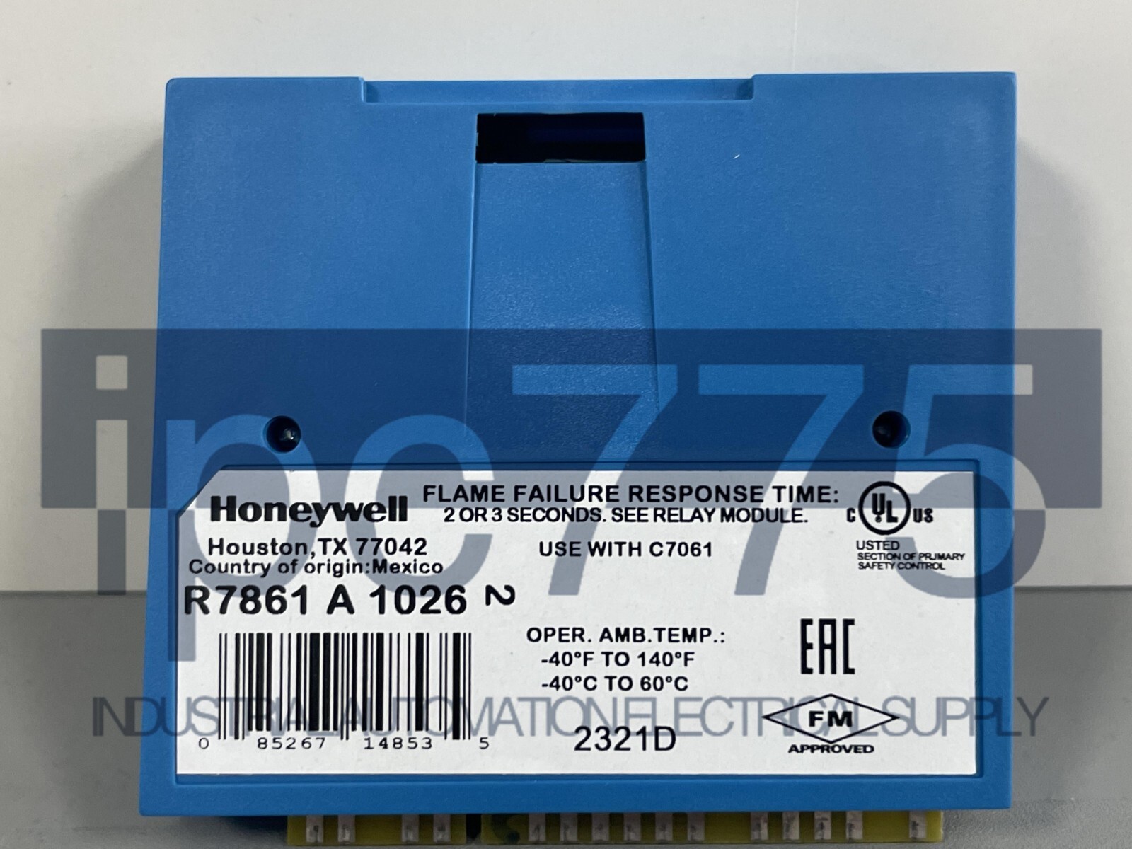 New Genuine HONEYWELL R7861A1026 Ultraviolet Flame Amplifier In Box