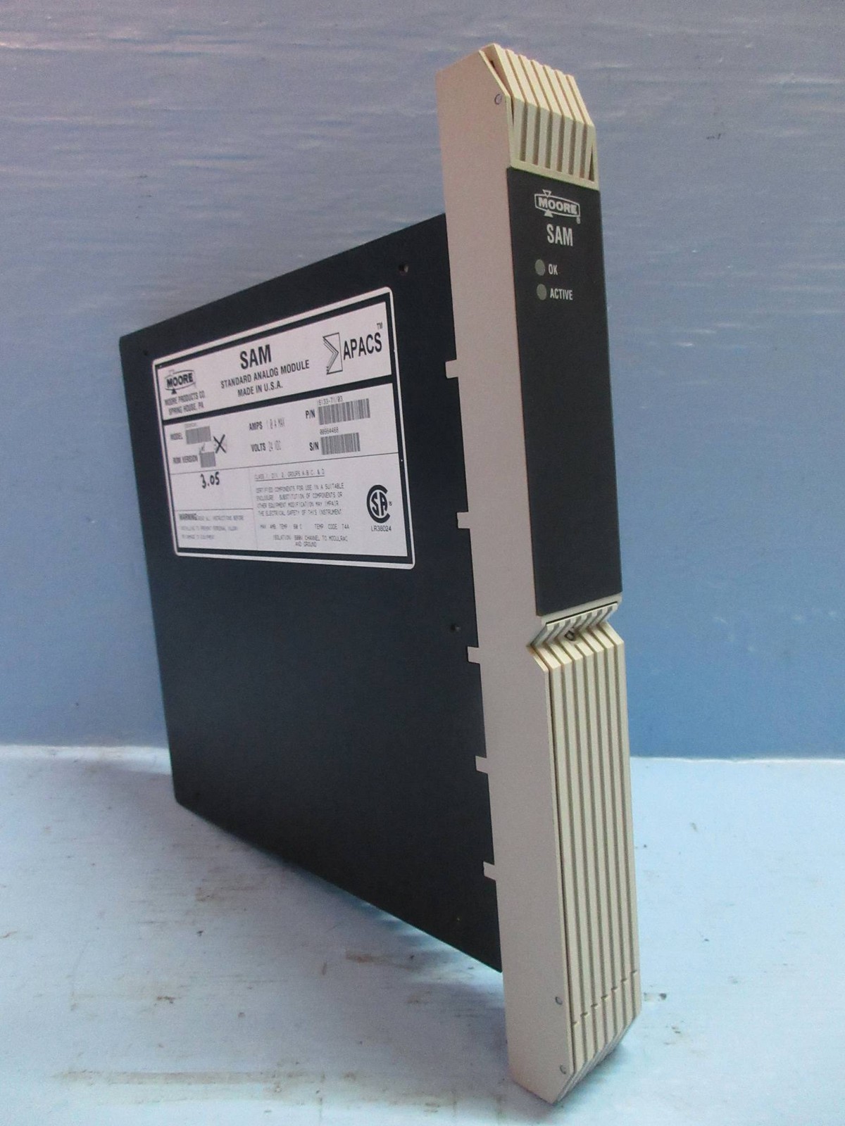 Moore 39SAMCAN 16133-71/03 APACS SAM Standard Analog Module Siemens ROM 3.05