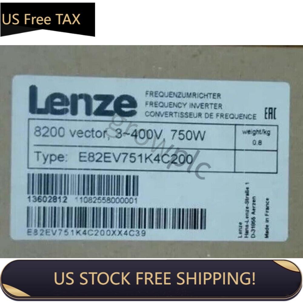 E82EV751K4C200 NEW LENZE E82EV751_4C200 Inverter 8200 Vector 0.75kW