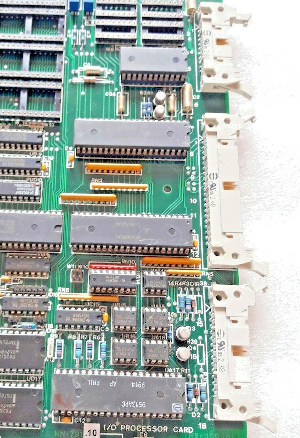 NORCONTROL HEr 100261-I AUE 1078 I/O NN 791 .10 PROCESSOR CARD NEW