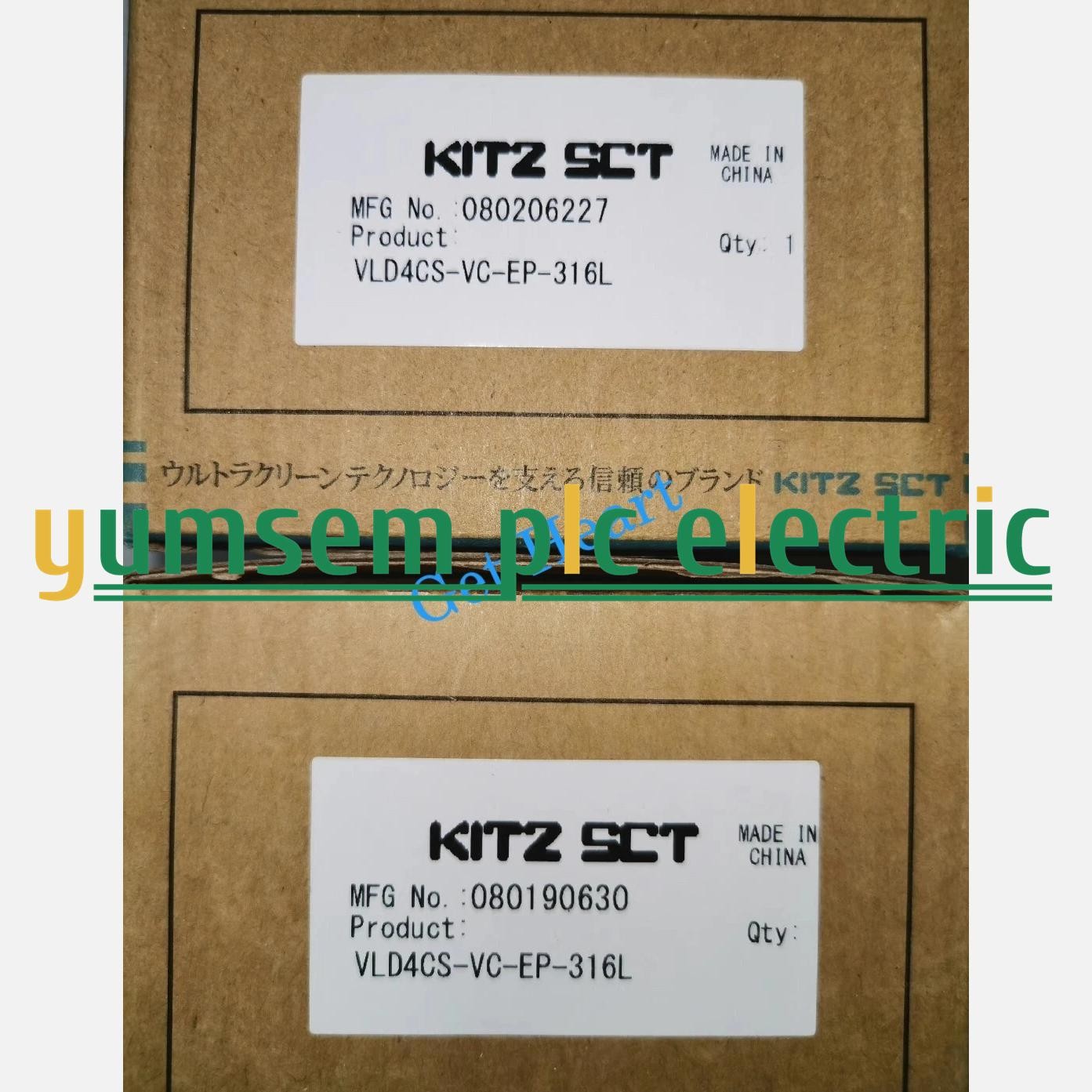 NEW VLD4CSVCEP316L KITZ SCT Pneumatic diaphragm valve VLD4CS-VC-EP-316L