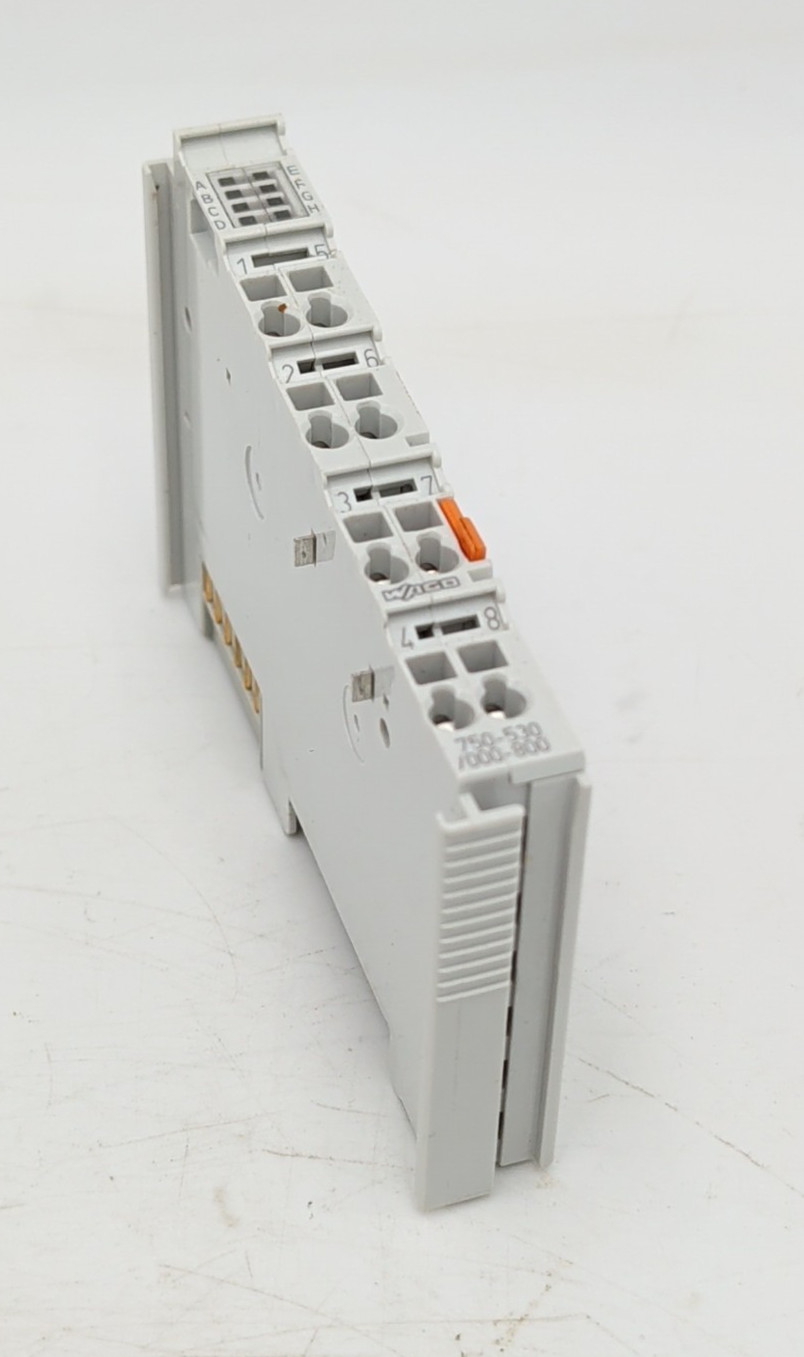 Wago 750-530/000-800 8-Channel Digital Output Module 24VDC 0.5A Used