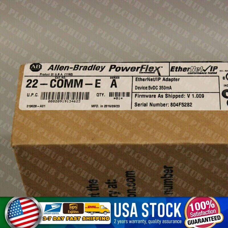 New Sealed Allen-Bradley AB 22-COMM-E SER A PowerFlex Ethernet/IP Comm Adapter