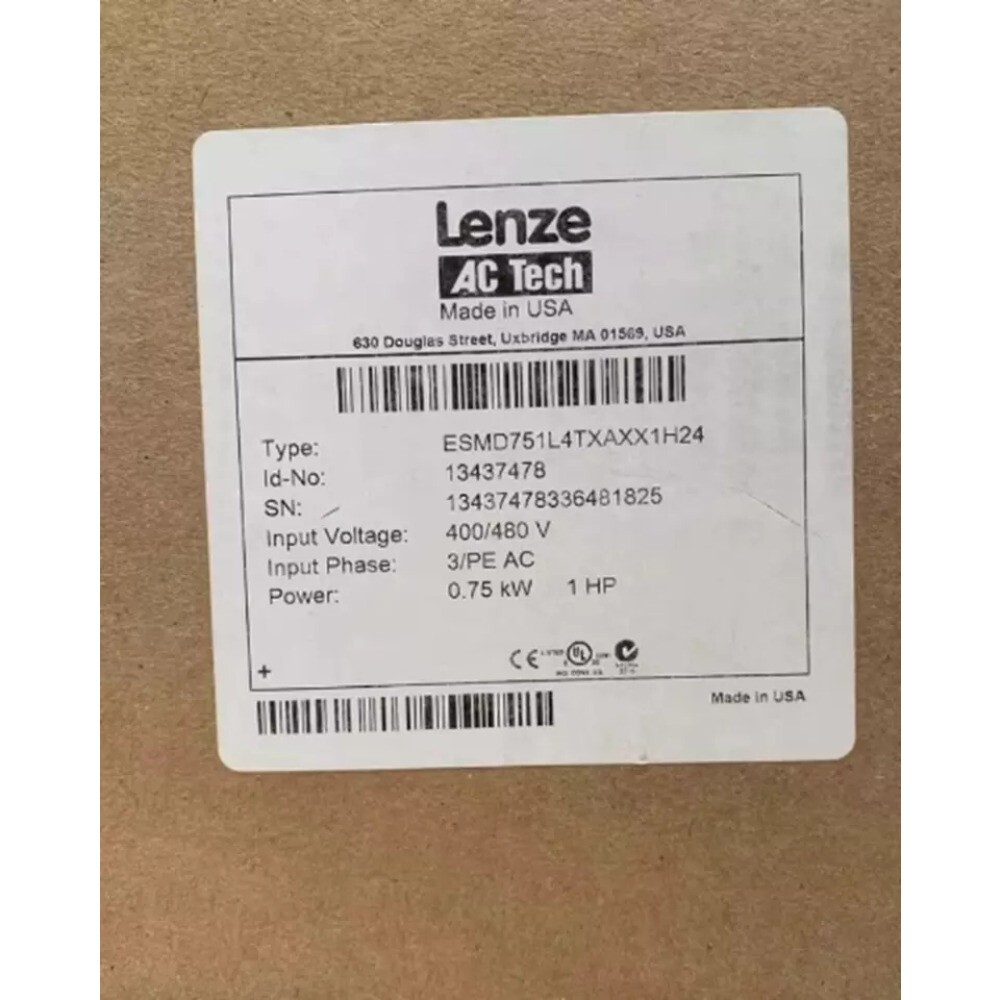 NEW LENZE frequency converter ESMD751L4TXA 380V 0.75KW 1PC