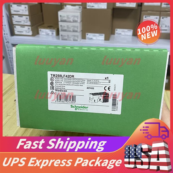 SCHNEIDER TM258LF42DR PLC Programmable Controller New Sealed Free Shipping