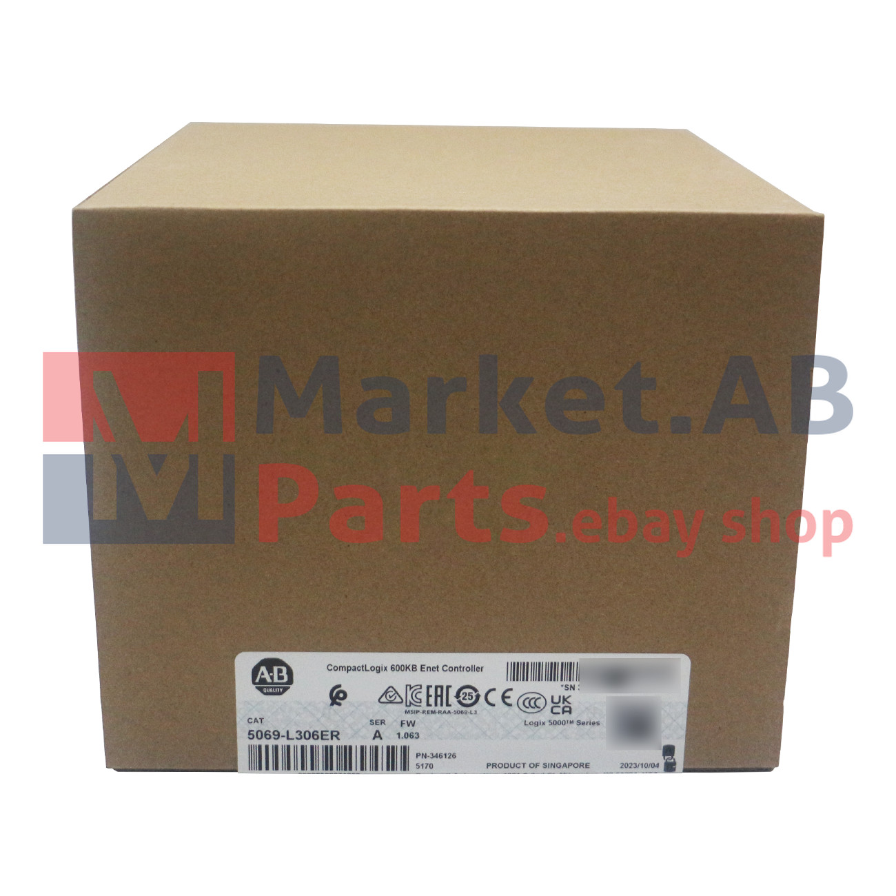 NEW Allen Bradley 5069-L306ER CompactLogix 600KB Enet Controller EtherNet/IP