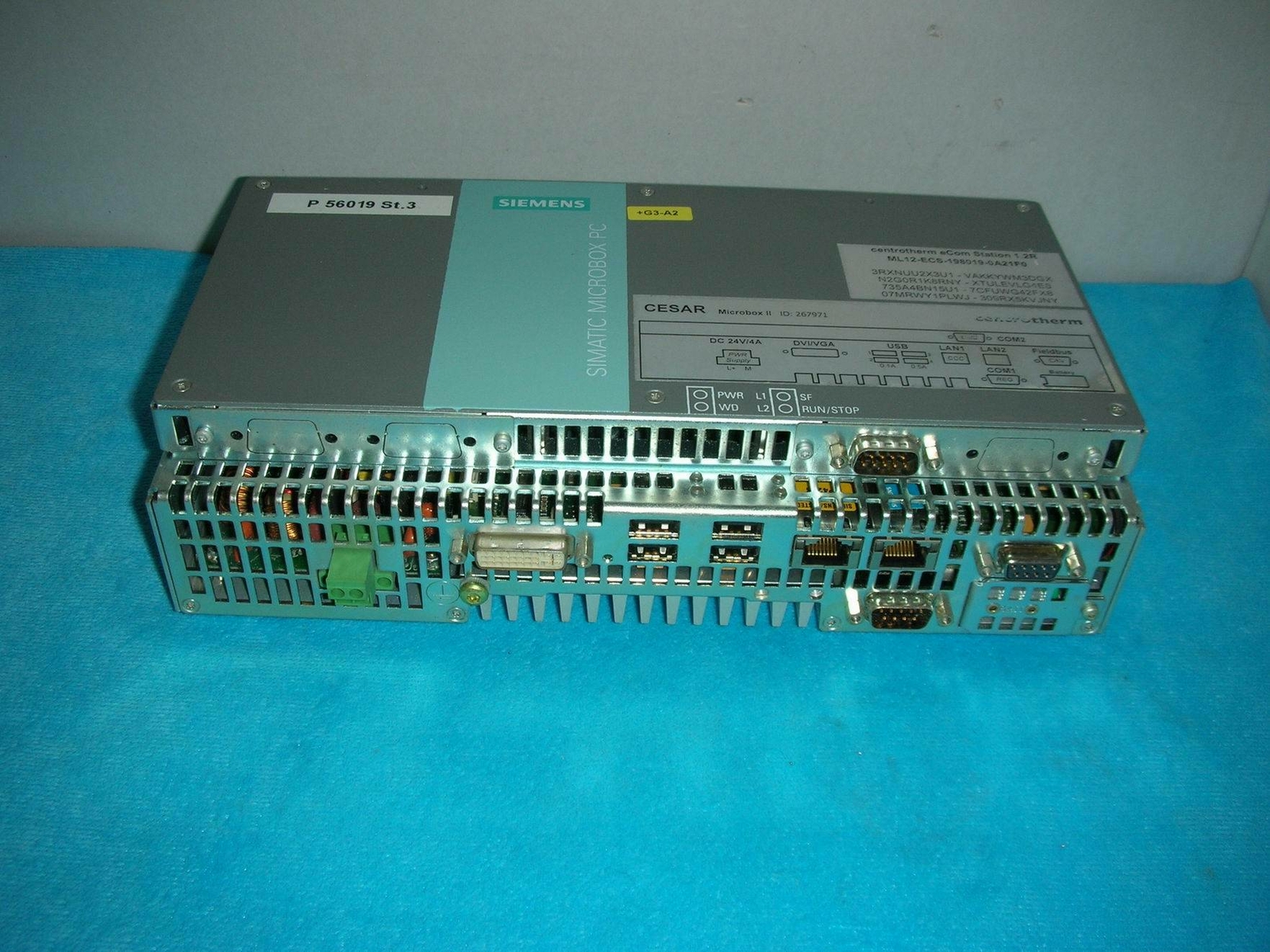 1PC USED SIEMENS MICROBOX PC 427B SIMATIC 6ES7647-7AD10-1AX0
