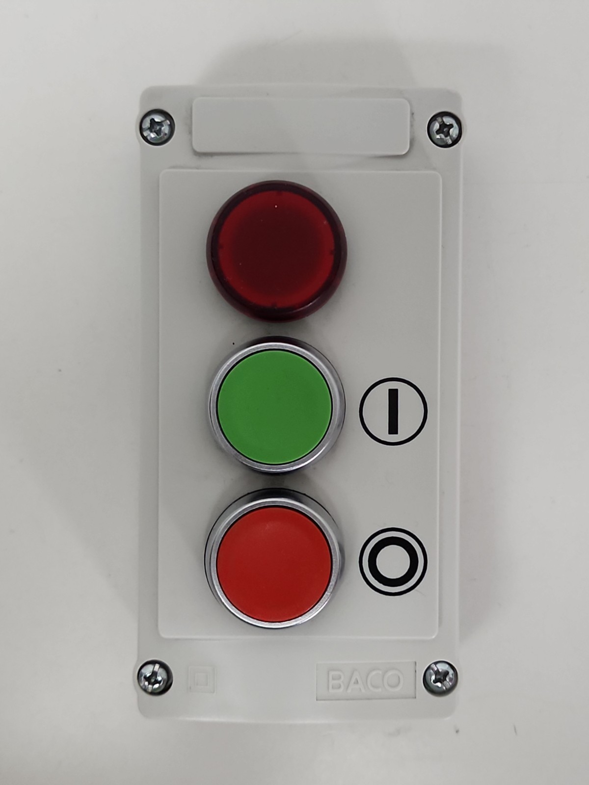 BACO Controls LBX323870 Electromechanical Industrial Control Station [2RE4-2]
