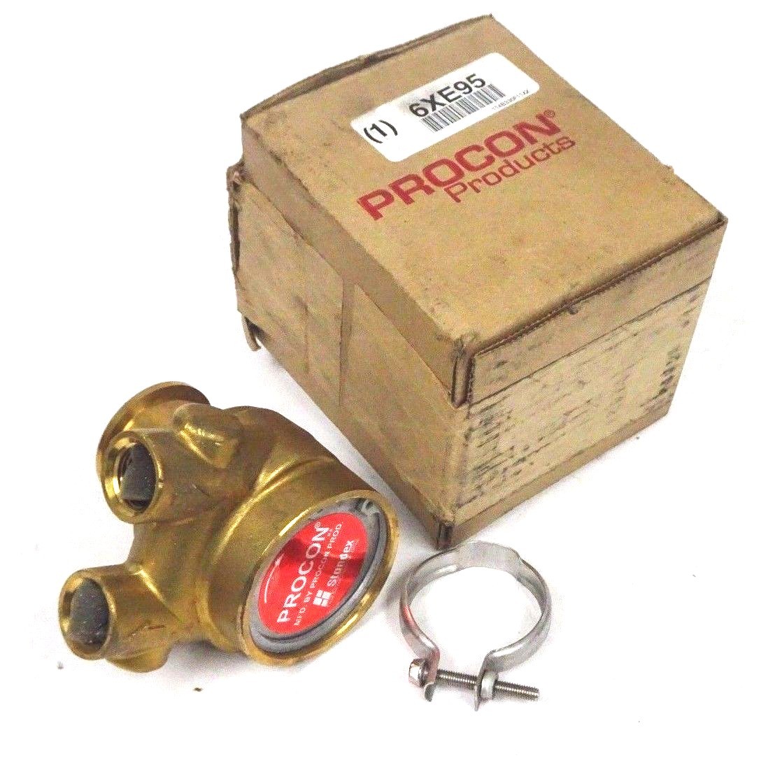 NEW PROCON 6XE95 114B330F11XX BRASS PUMP