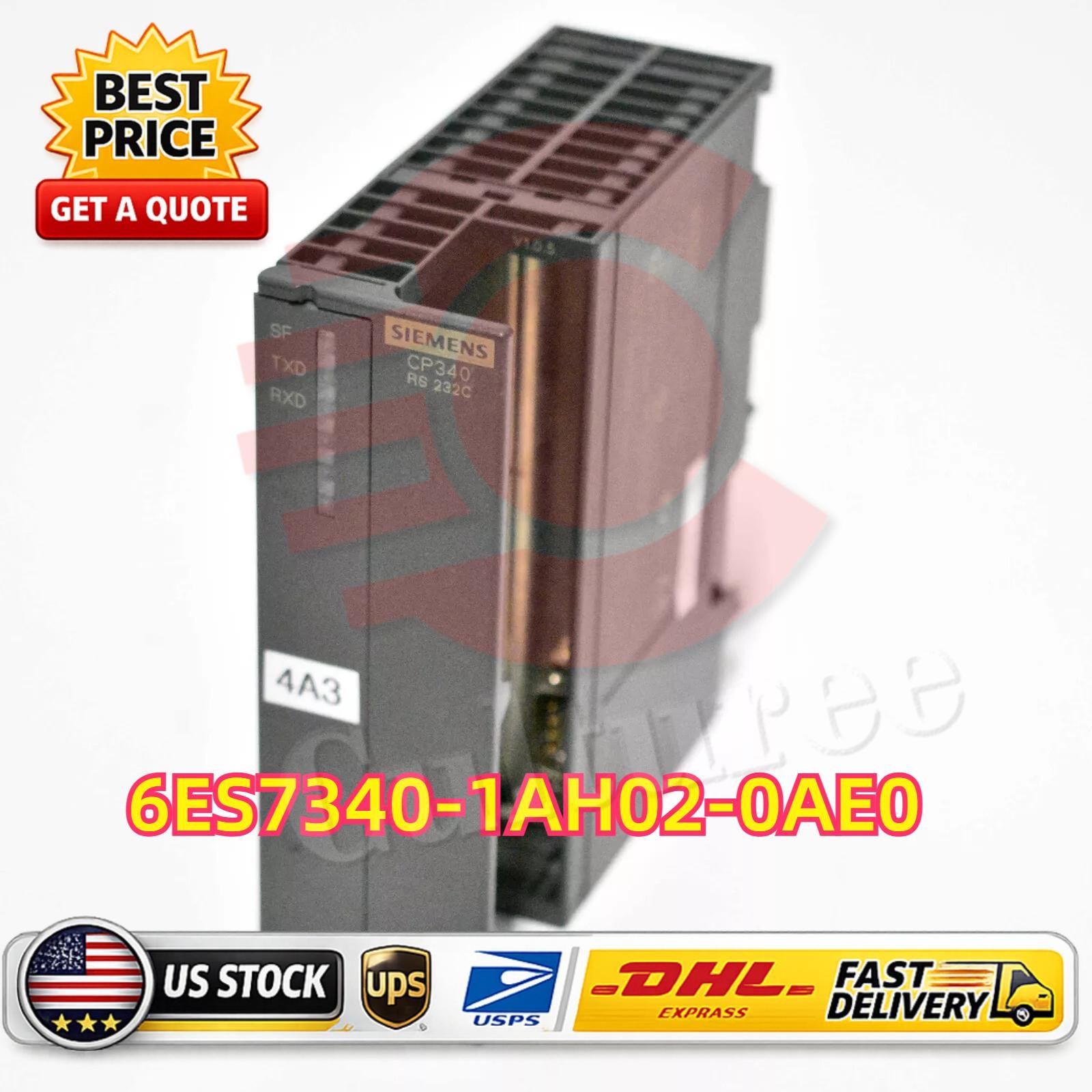 New Siemens 6ES7 340-1AH02-0AE0 6ES7340-1AH02-0AE0 SIMATIC S7-300 CP 340