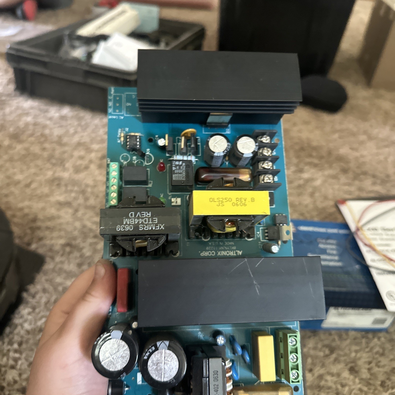 Altronix AL1024ULXB2 Power Supply Charger Circuit Board