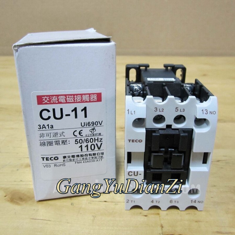 1pc NEW FOR Ac contactor CU-11 AC110V