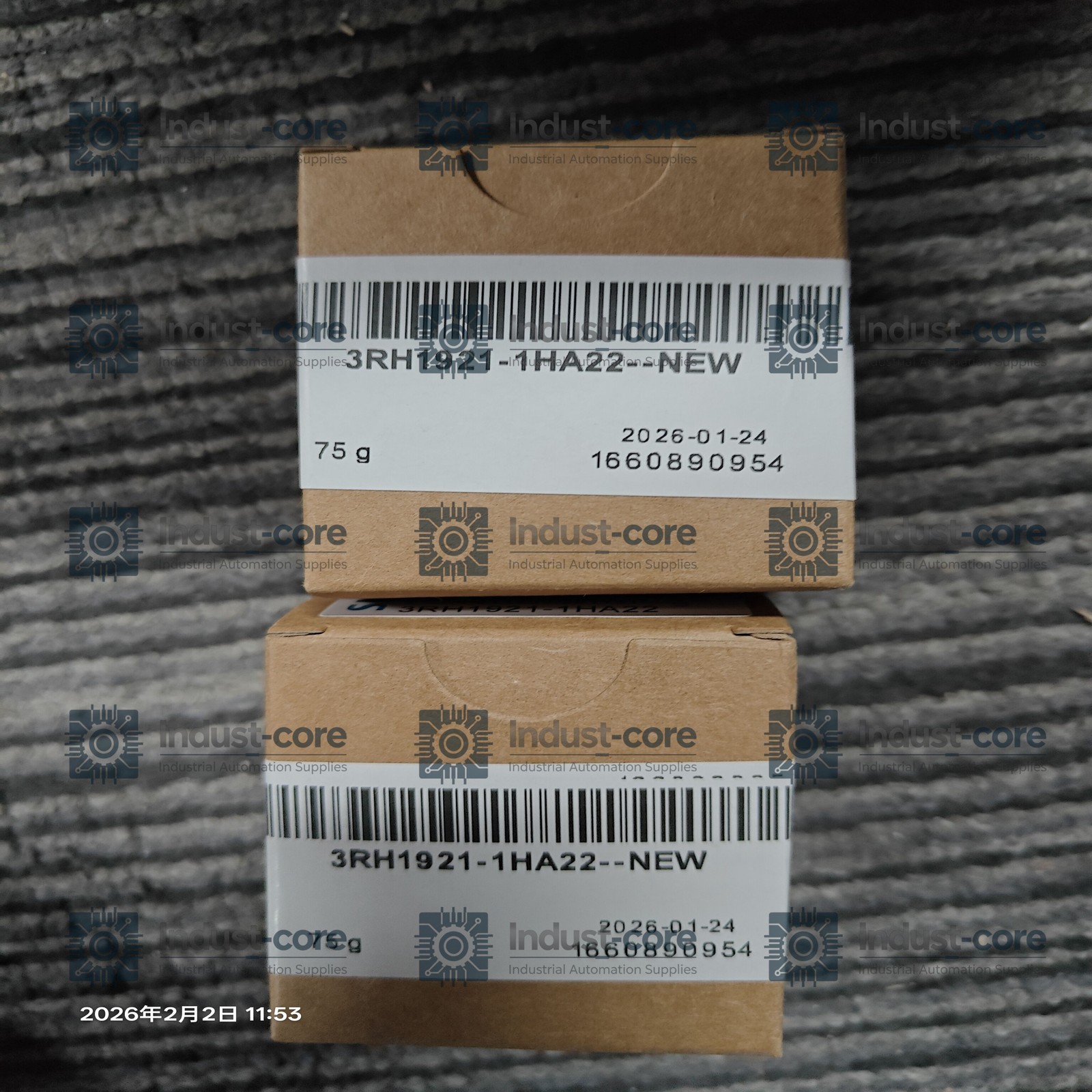 1 PCS BRAND NEW SIEMENS 3RH1921-1HA22 2NO 2NC 6Amp 690V