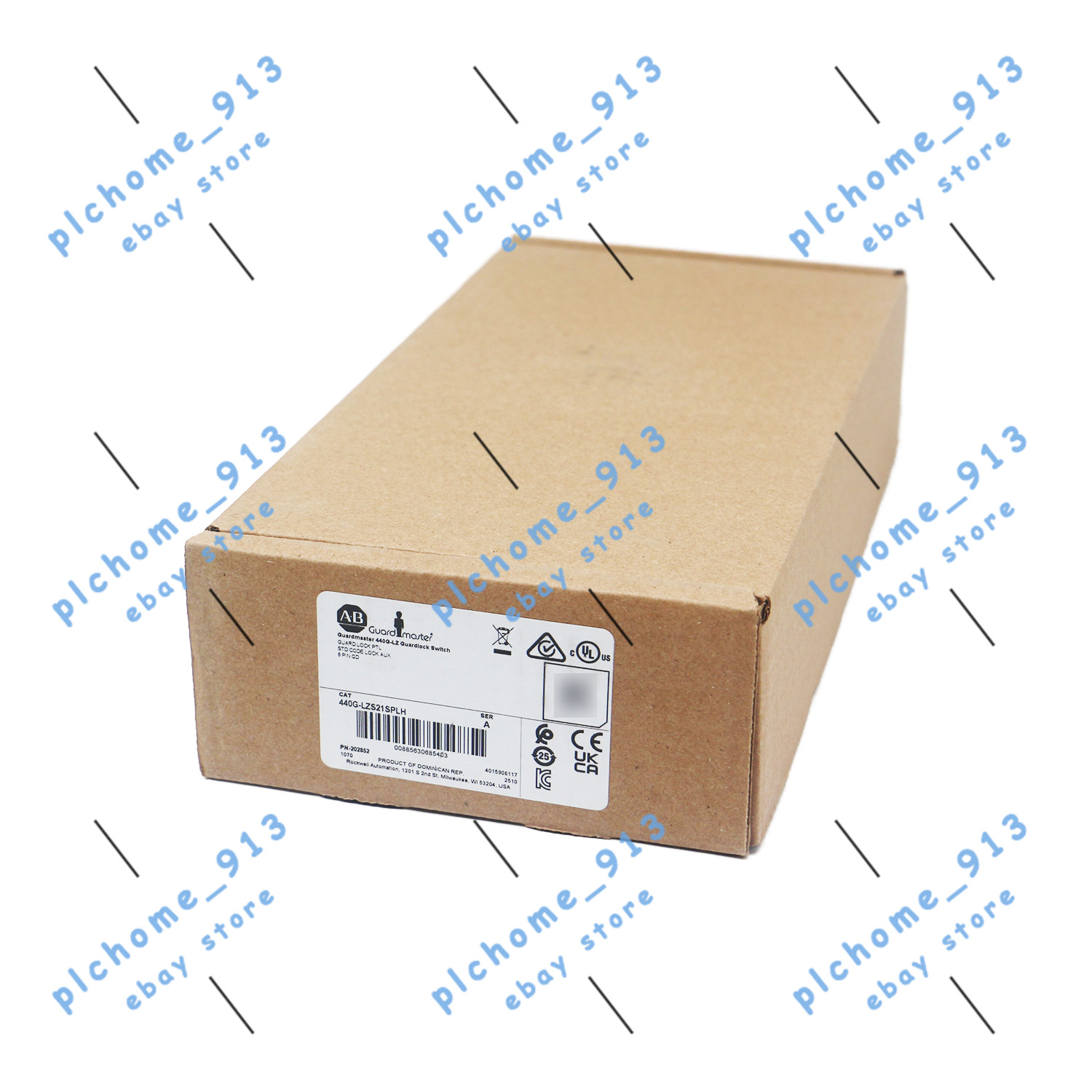 New Allen Bradley 440G-LZS21SPLH Guardmaster 440G-LZ Guardlock Switch