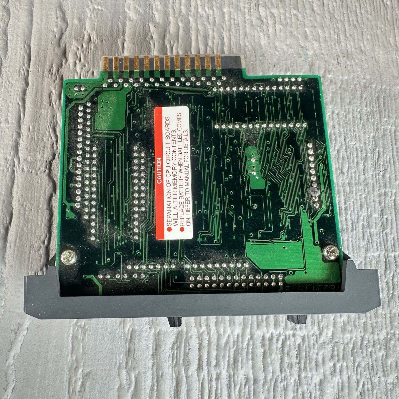 SIEMENS TI335-37 SIMATIC PLC CPU/Processor Module, RS-232C Read Desc