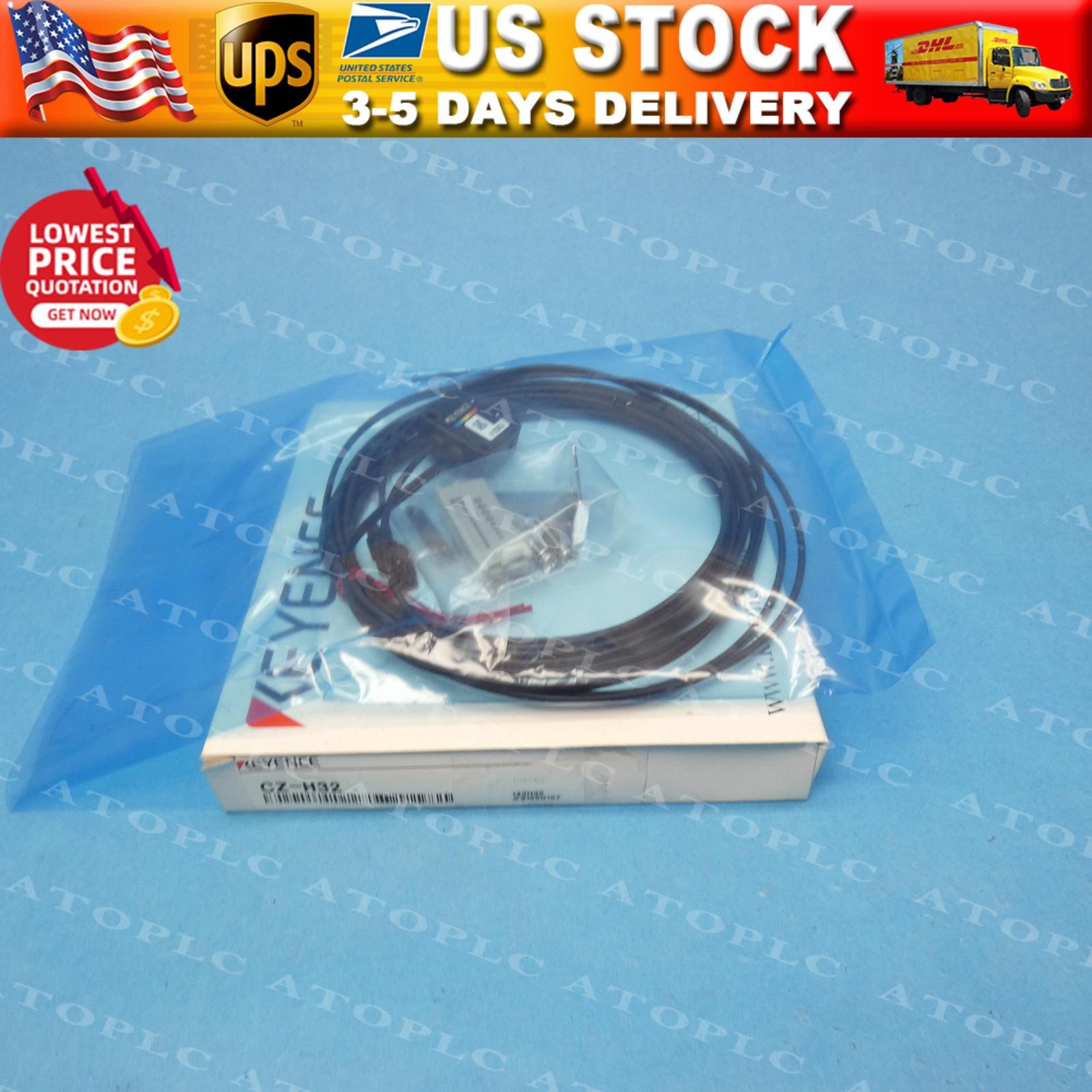 Keyence CZ-H32 Reflective Sensor Head Variable Spot