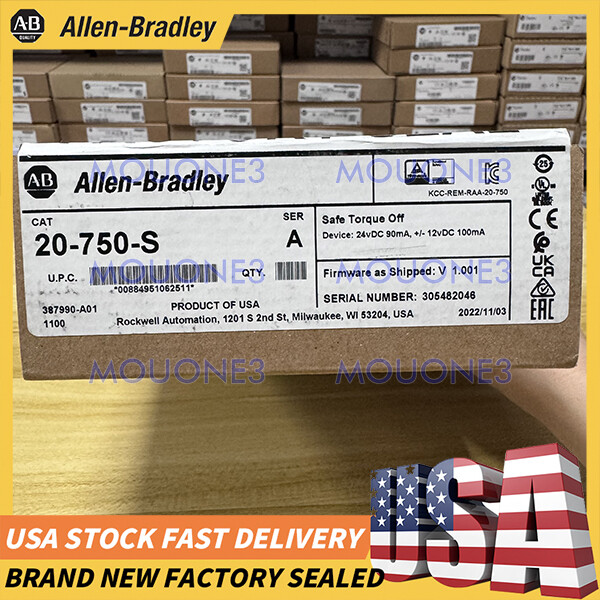 Allen-Bradley 20-750-S /A 750 Safe Torque Off Module Brand New Free Shipping