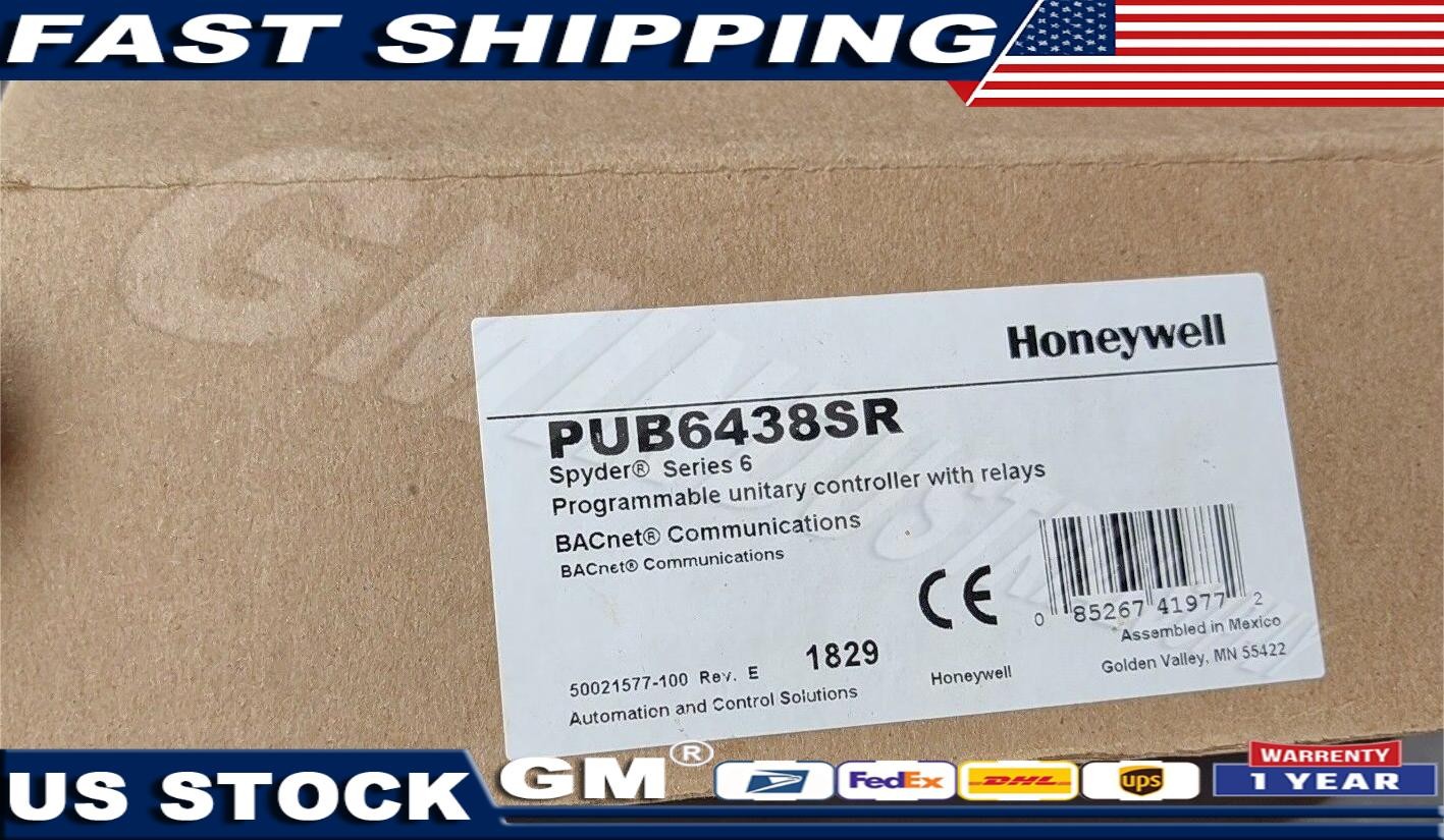 HONEYWELL PUB6438SR PROGRAMMABLE UNITARY CONTROLLER WITH RELAYS NEW DHL